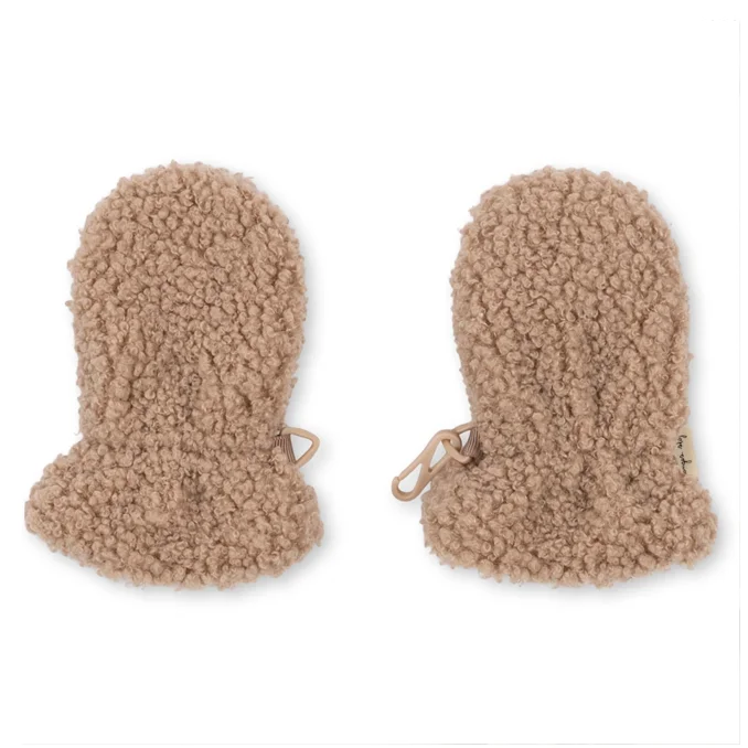 Konges Sløjd Grizz teddy babyluffer, oxford tan