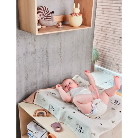 OYOY kanin natlampe, mellow/nutmeg