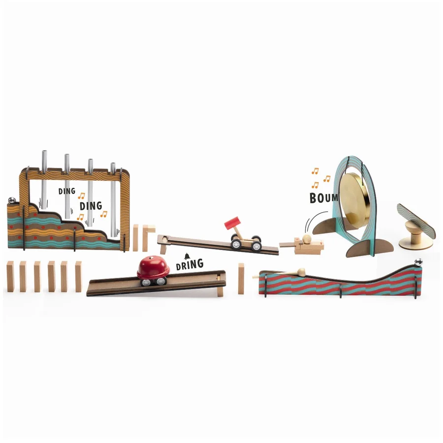 Djeco Zig & Go bane, Musik - 52 dele