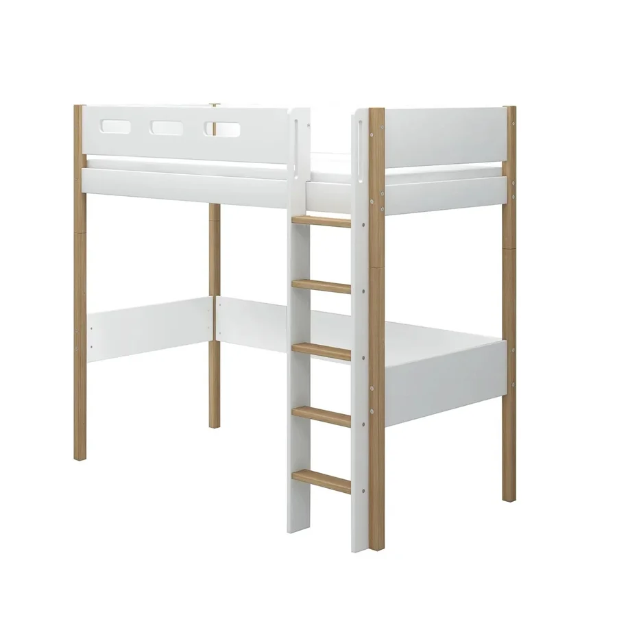 FLEXA Nor Højseng, hvid/eg