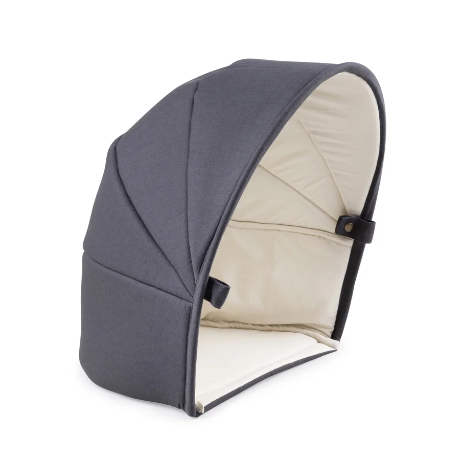 Sebra Verdeck für 3 in 1 Babynest, Blau-Olive