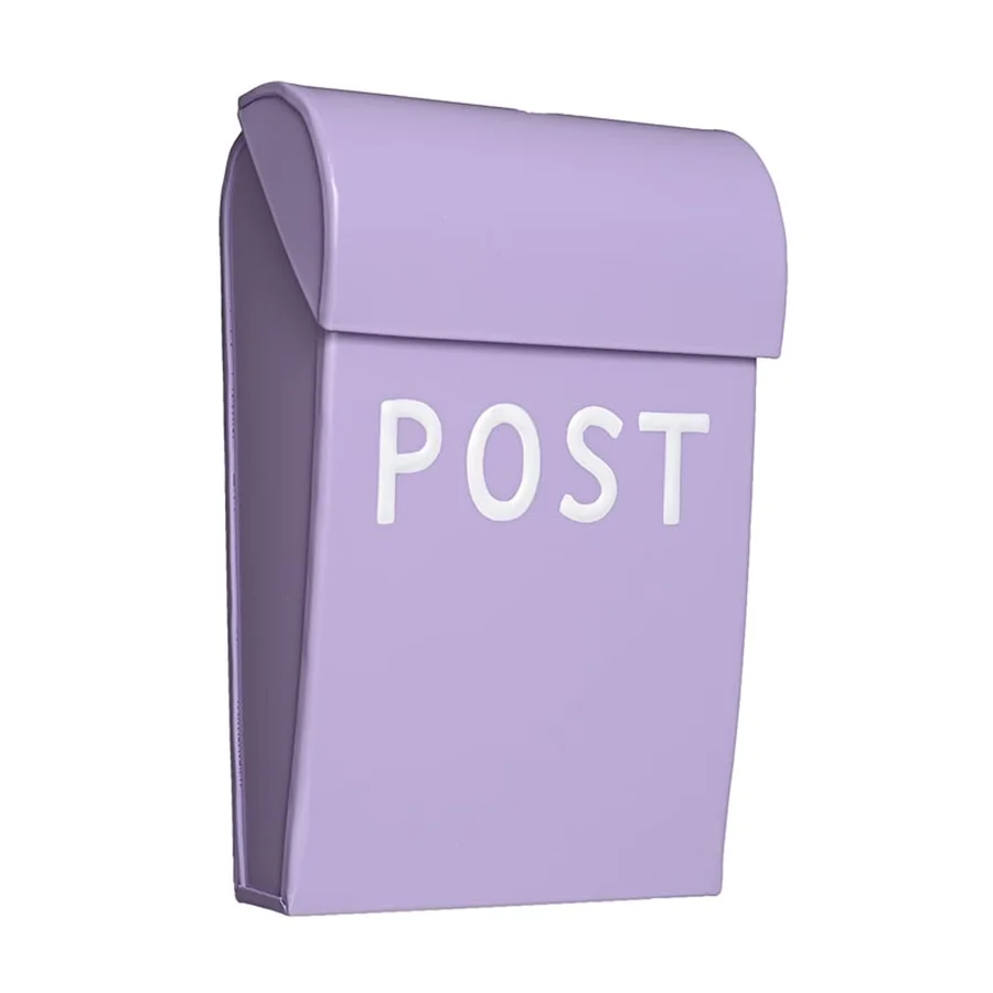 Bruka Design postkasse, mini - lilla