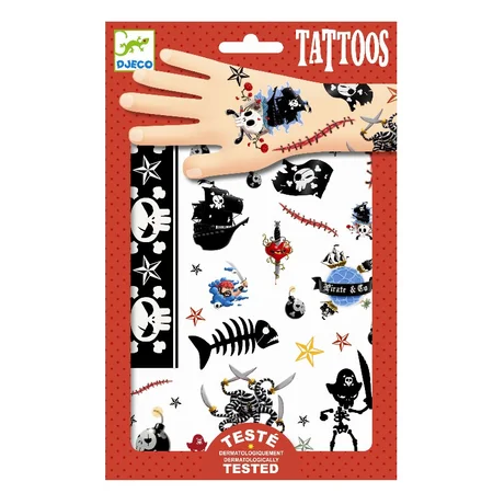 Djeco Tattoos, Pirat