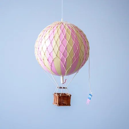 Authentic Models luftballon 18 cm - rosa