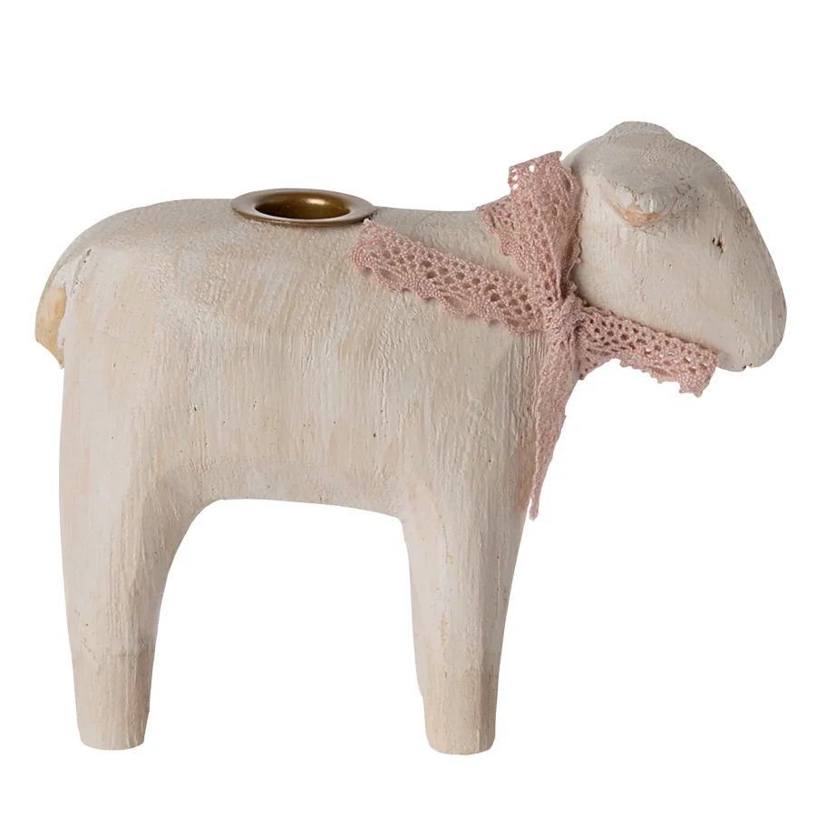 Maileg Kerzenständer Lamm, rosa