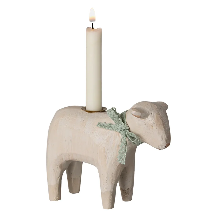Maileg Kerzenständer Lamm, mint