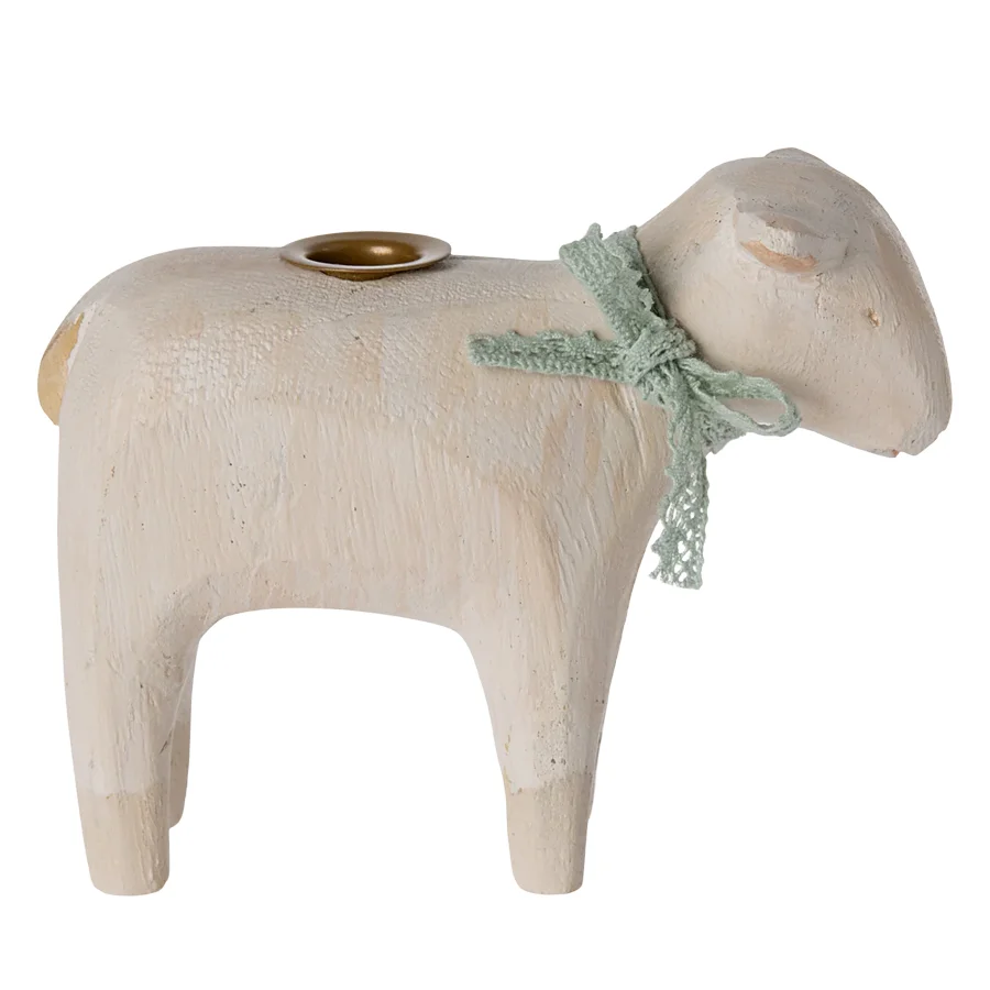 Maileg Kerzenständer Lamm, mint