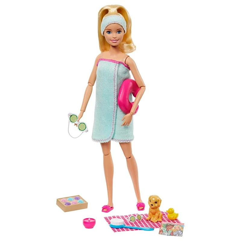 Barbie wellness dukke, spa
