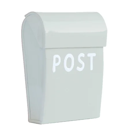 Bruka Design postkasse, mini - mineral