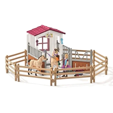 Schleich hestestald m. araberheste