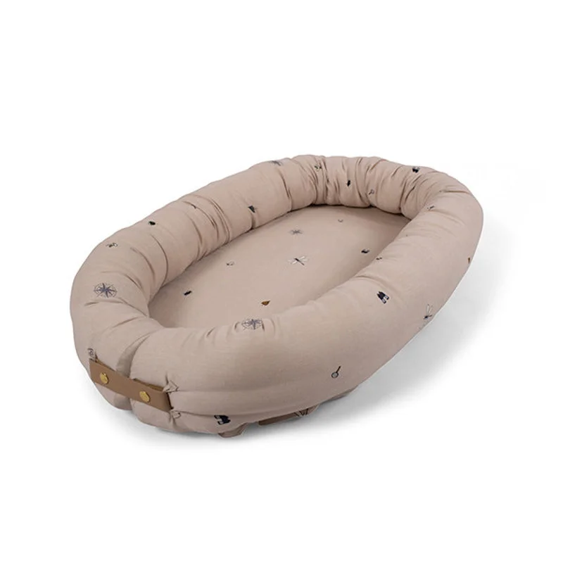 Filibabba babynest, Little Explorer - doeskin