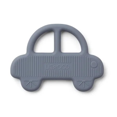 Liewood silicone bidering, blå bil
