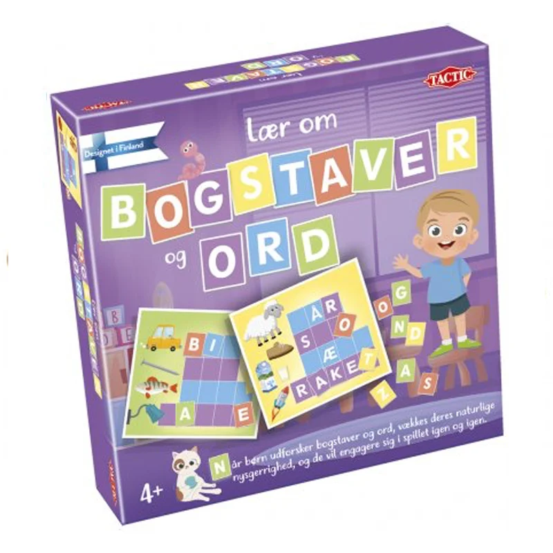 Lær Om, Bogstaver og ord