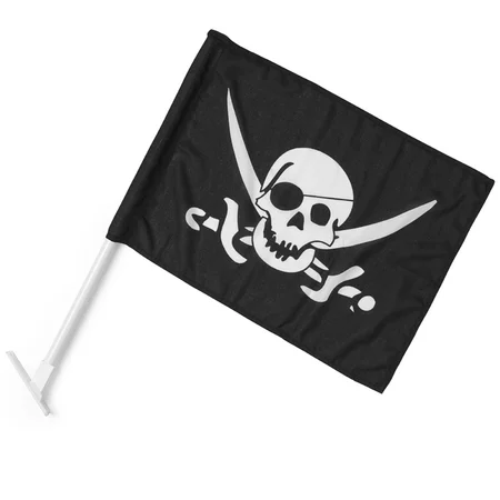 Langkilde & Søn facadestang med sørøverflag