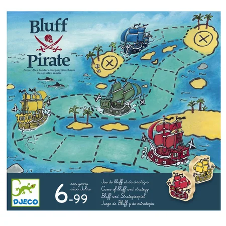 Djeco spil, Bluff Pirate