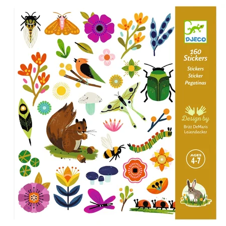 Djeco klistermærker, Haven