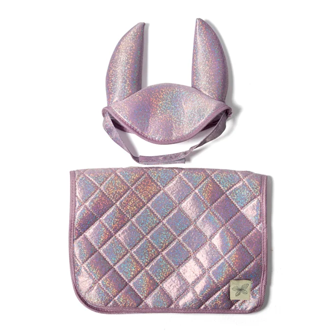 byASTRUP sadelunderlag og hut, lilla