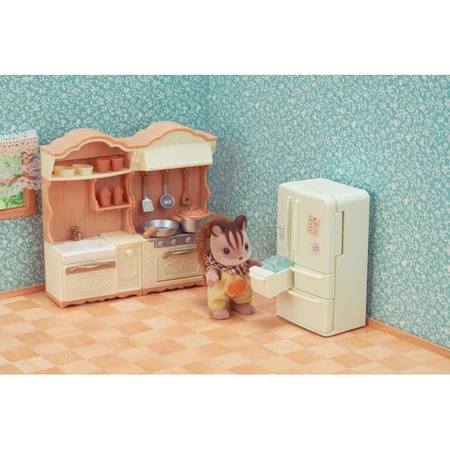 Sylvanian Families køkken med køleskab