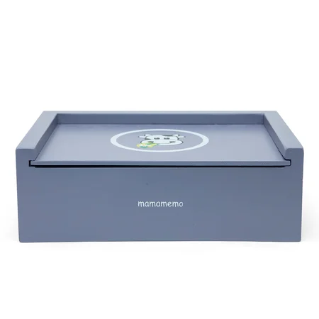 MaMaMeMo legemad i træ, madkasse - blomme