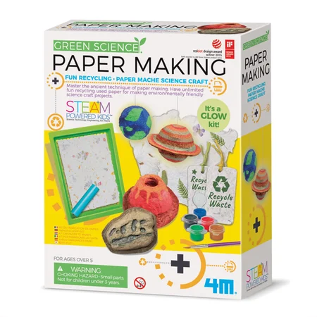 4M KidzLabs, papirfremstilling