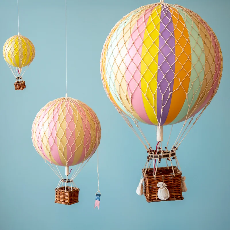 Authentic Models luftballon 32 cm - pastel regnbue