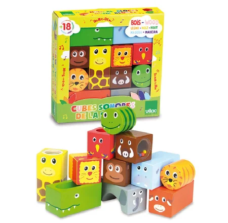 Vilac træklodser med lyd