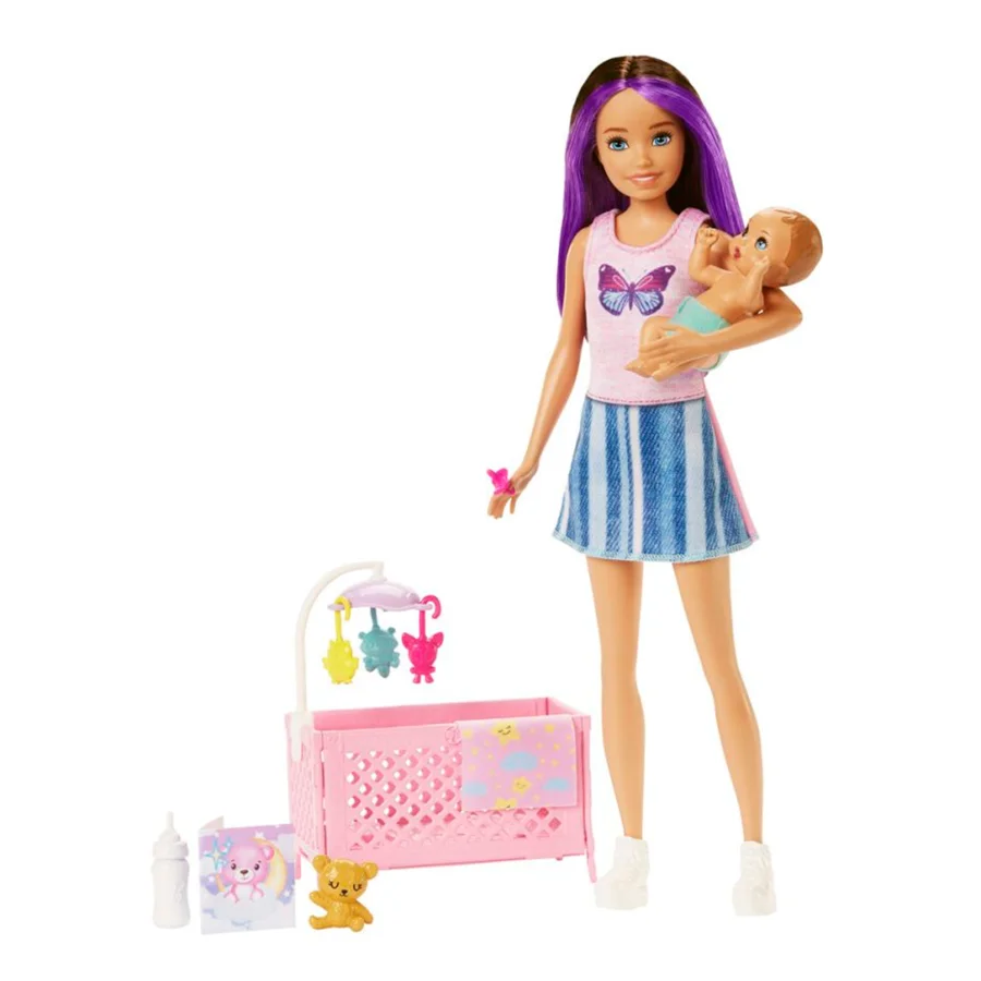 Barbie Skipper babysitter sæt