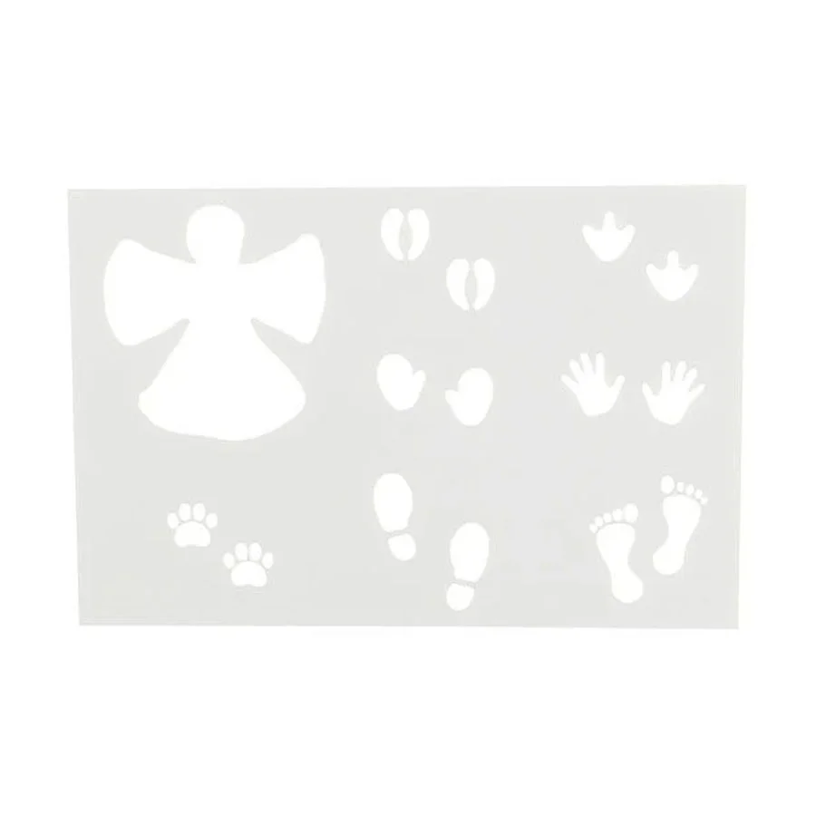 Nissedørs Tilbehør, Tegneskabelon