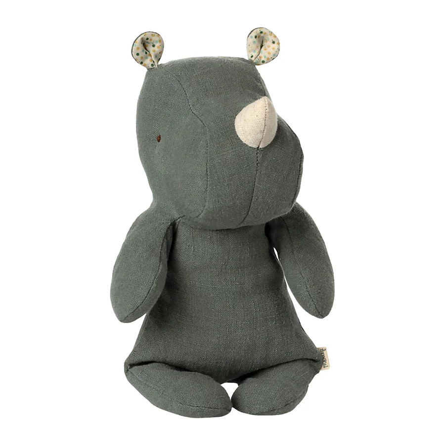 Maileg safari friends lille næsehorn, pine