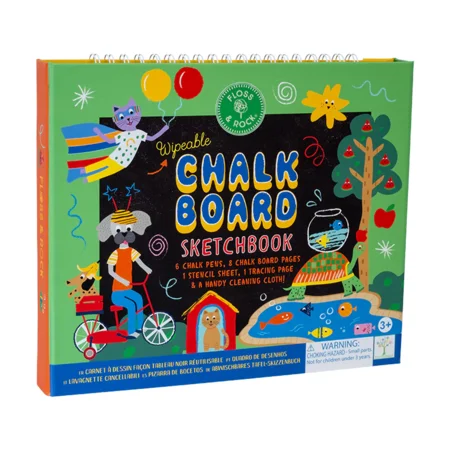 Tafel Skizzenbuch - Haustiere, Floss & Rock