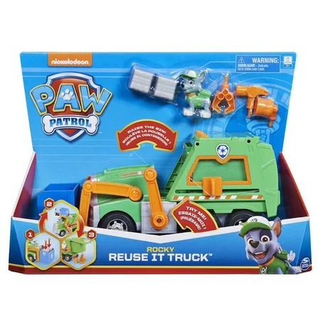 Paw Patrol Rocky Re Use It Truck