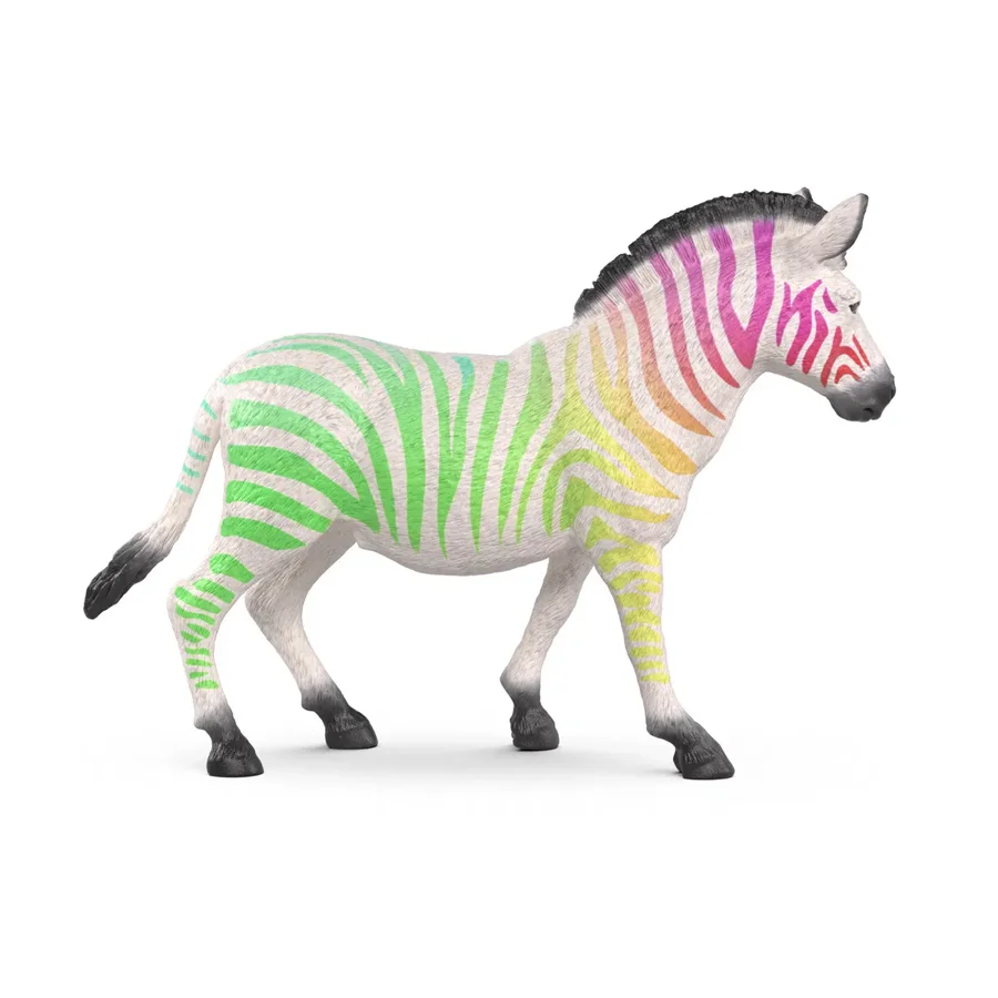 Schleich 90 år, Regnbue Zebra