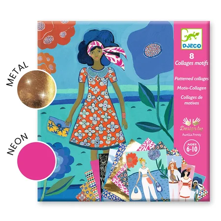 Djeco Påklædningsbilleder, Trendy Tøj