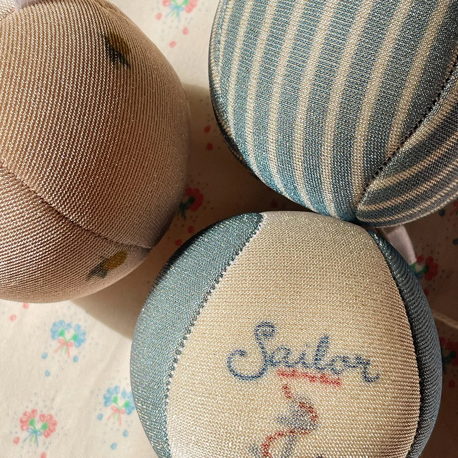 Konges Sløjd  3er-Pack Neopren-Strandbälle, lemon