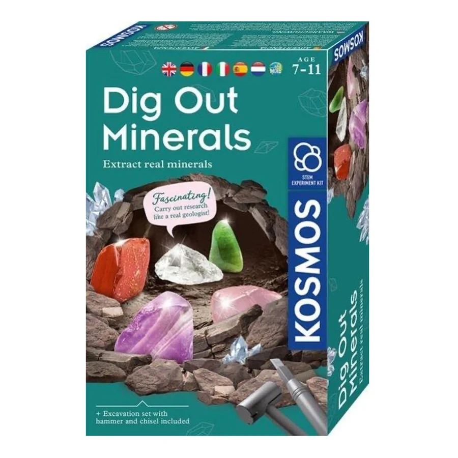 Bausatz für den Abbau von Gestein und Mineralien