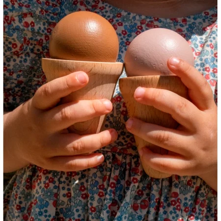 Konges Sløjd Eismaschine aus Holz