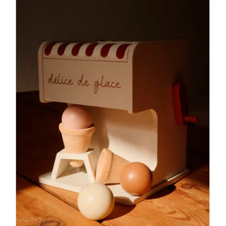 Konges Sløjd Eismaschine aus Holz