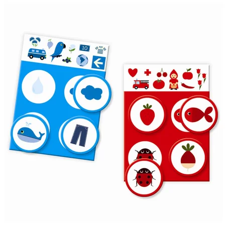 Djeco billedlotteri, farver