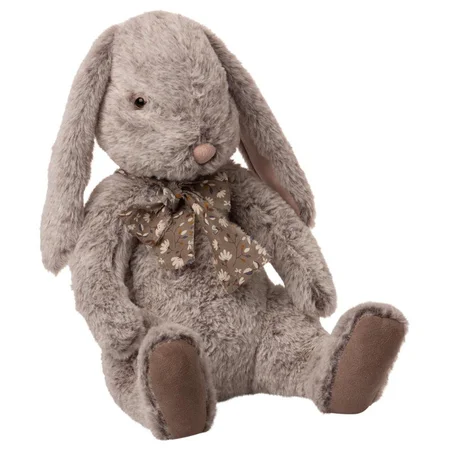 Maileg Fluffy kanin XL, grå