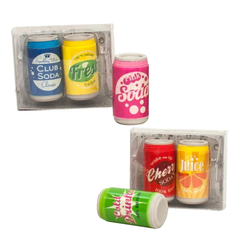 Sodavandsdåser viskelæder