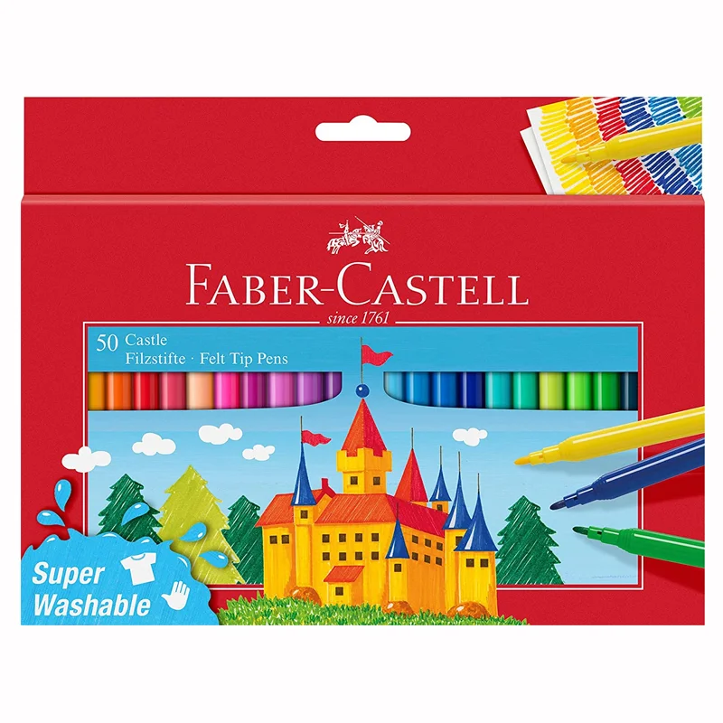 Filzstifte, 50 Stück, Faber-Castell