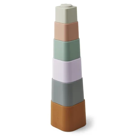 Liewood stableklodser i silicone, multi mix