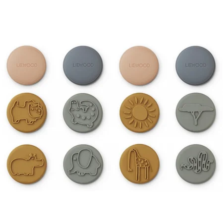 Liewood stempler, 12 dele - Golden caramel