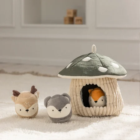 Sebra Activity-Spielzeug, Versteckspiel Pilz