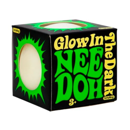 NeeDoh Fidget Bold Lyser i Mørke - Glow In The Dark