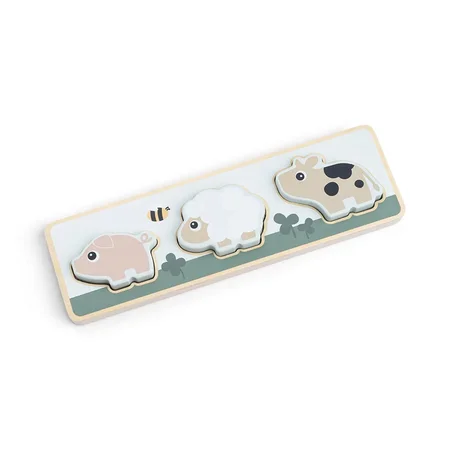 Done by Deer Pfeifen- und Fohlenpuzzle, kleiner Bauernhof