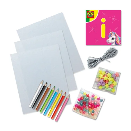 SES Creative Schrumpffolie - Einhorn-Armband