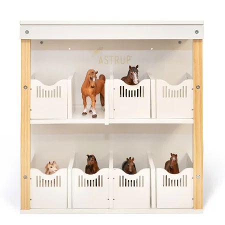 by ASTRUP hestebokse til legetøjsheste - UDEN indhold