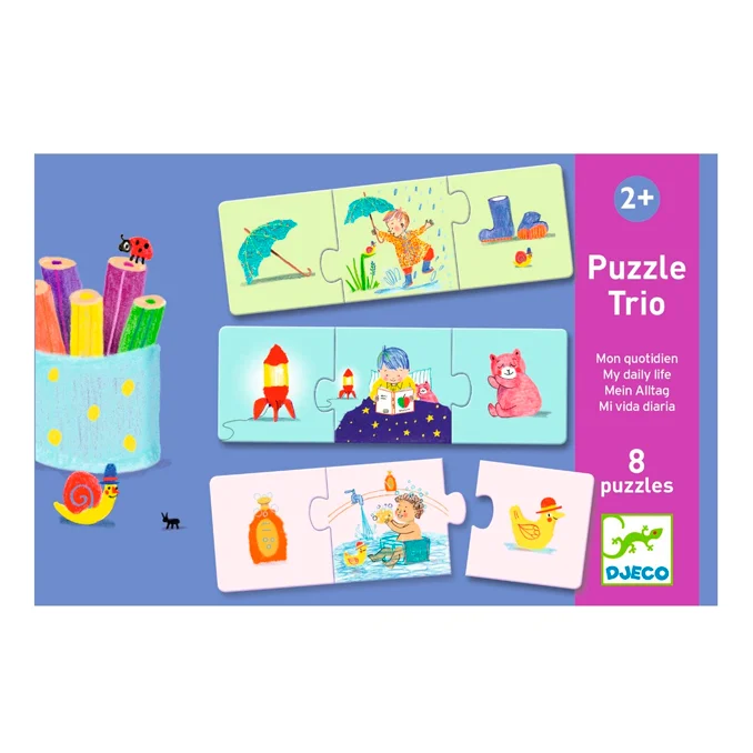 Djeco Lernspiel, Mein tägliches Leben