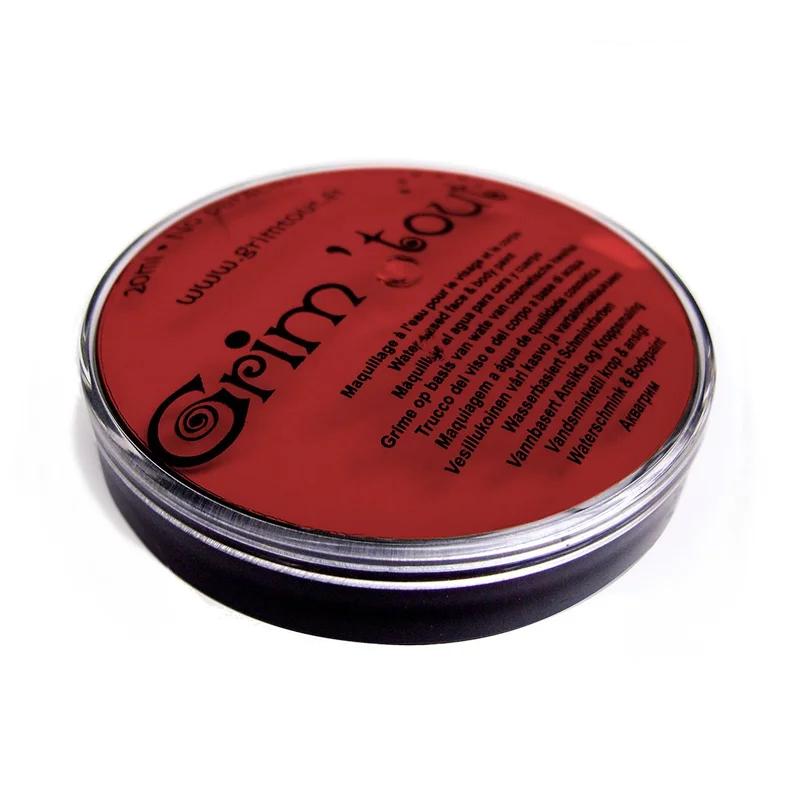 Grim Tout Gesichtsfarbe, rot